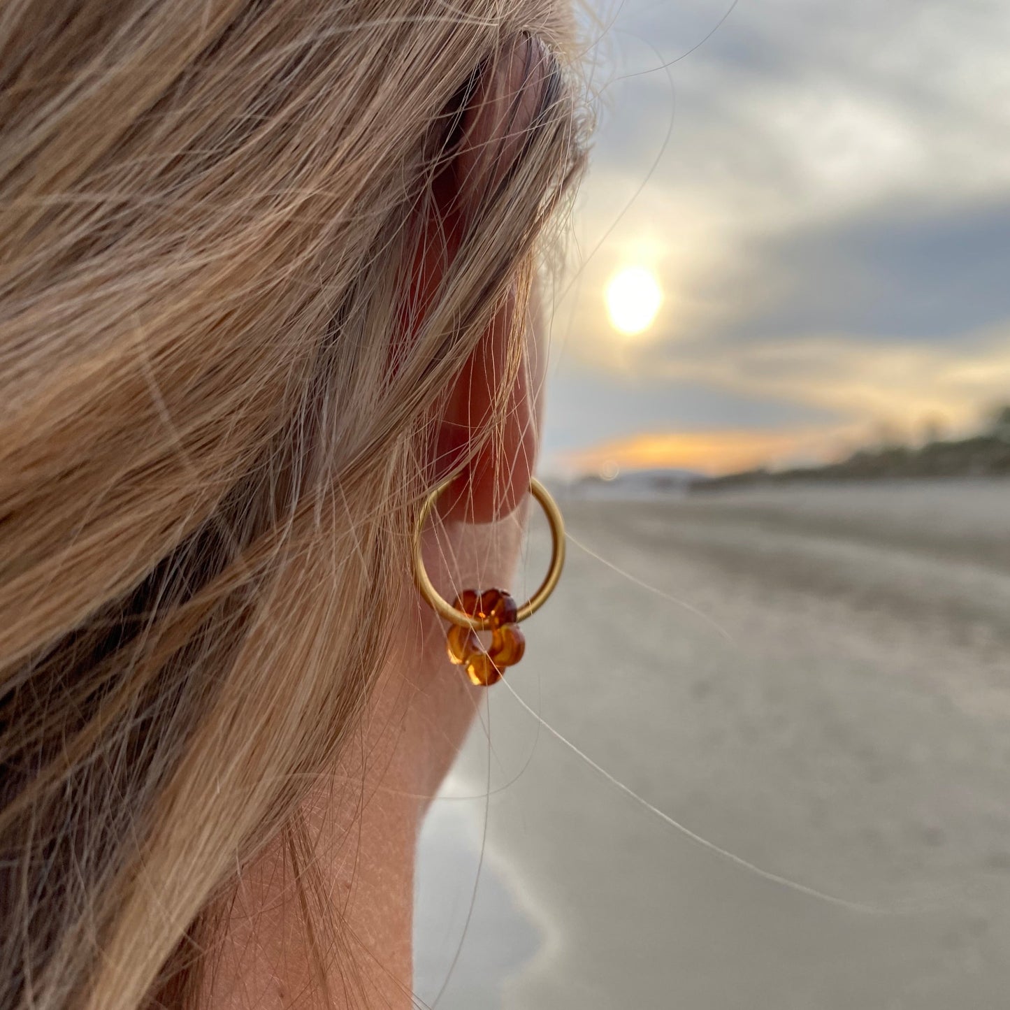 Boucles d'oreilles Fleurs