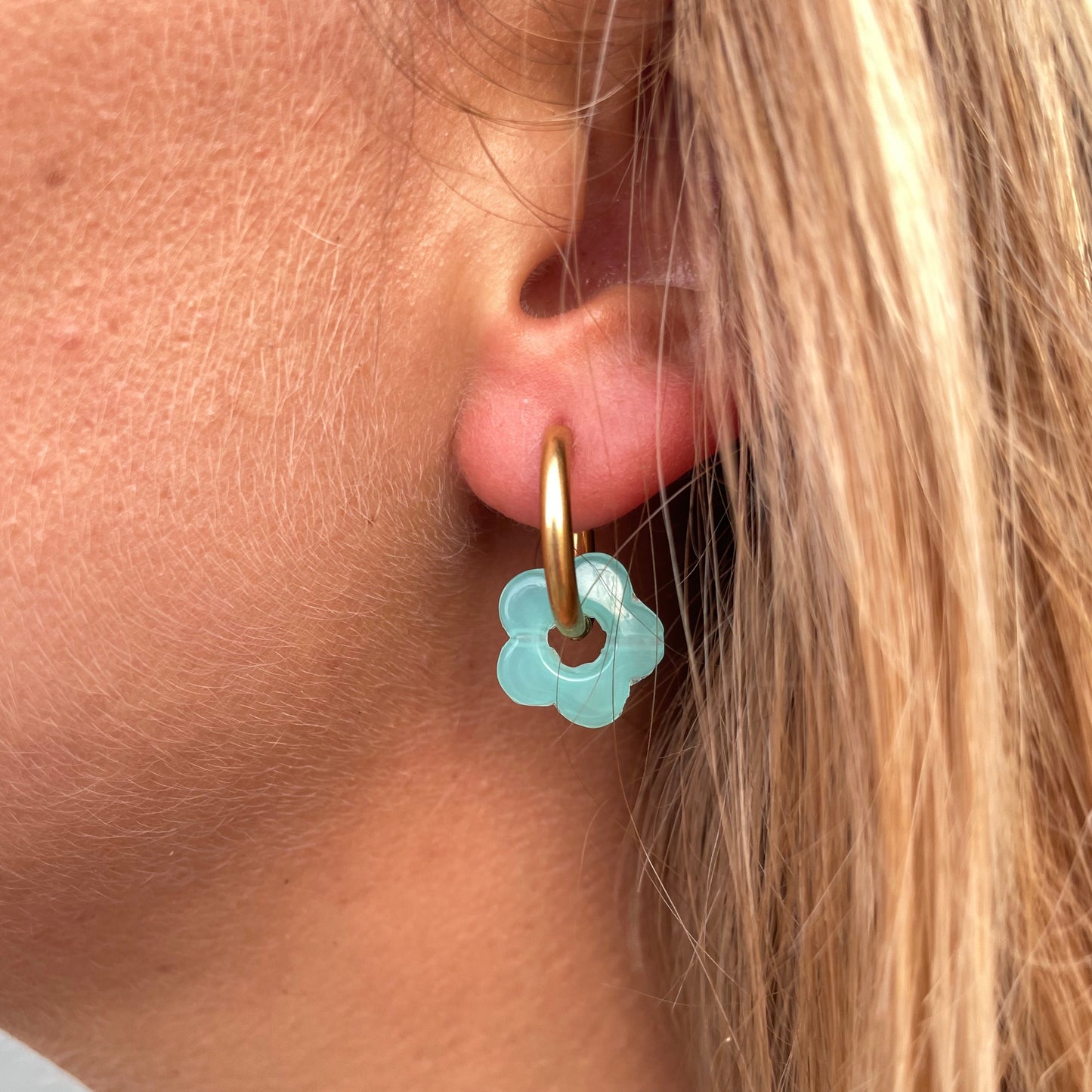 Boucles d'oreilles Fleurs