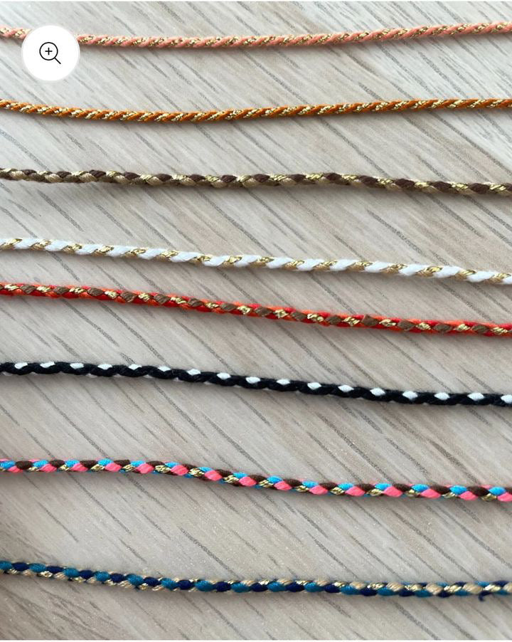 Bracelet fil perle acier inoxydable