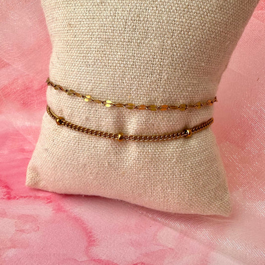 Bracelet double rang