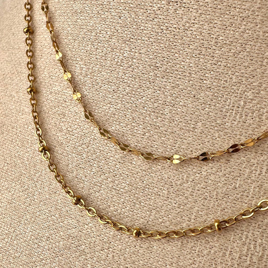 Collier double rang