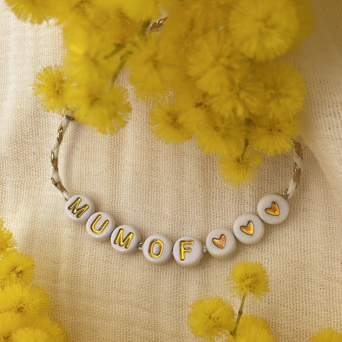 Bracelet fil personnalisé