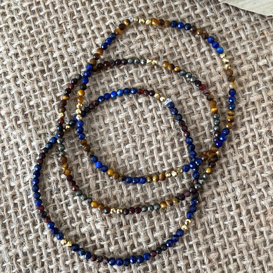Bracelets manchette 3 rangs