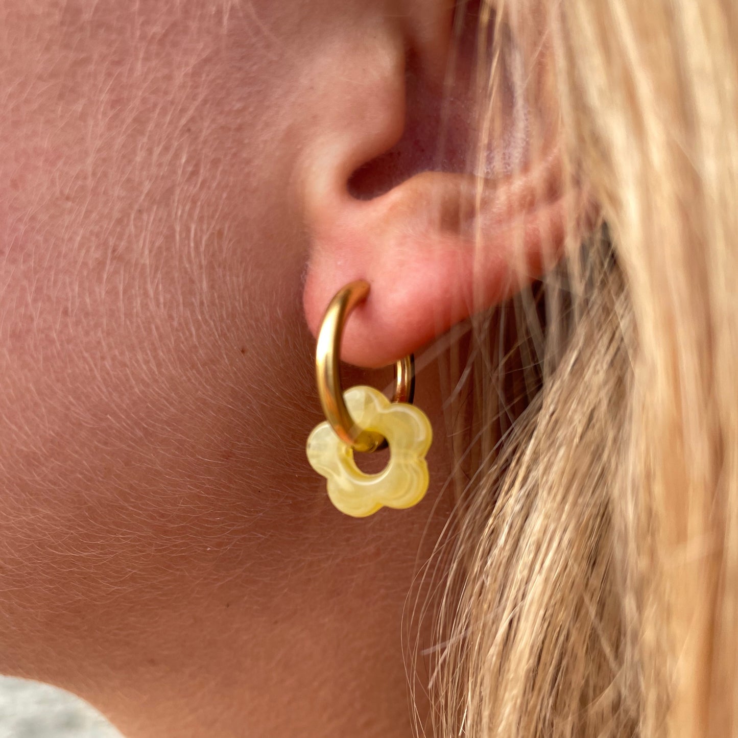 Boucles d'oreilles Fleurs