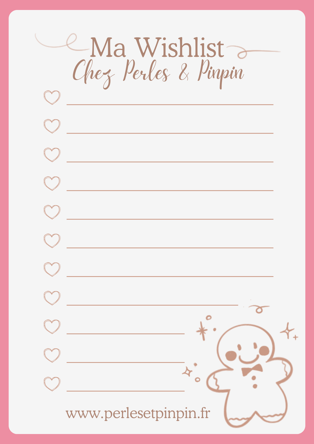 Préparer ses cadeaux de Noël avec Perles & Pinpin