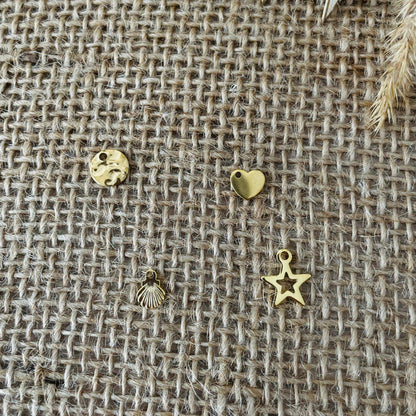 Boucles d'oreilles perles heishi