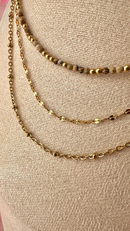 Collier pierre semi précieuse