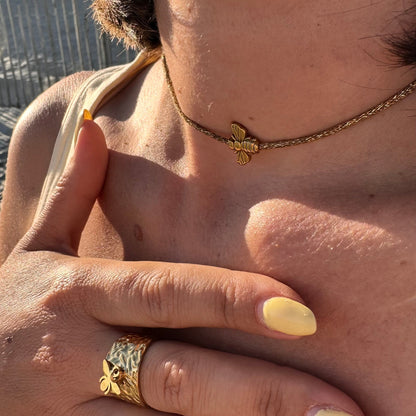 Collier abeille