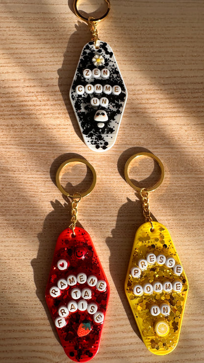 Atelier porte-clés motel parent/enfant