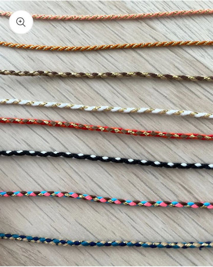 Bracelet fil perle acier inoxydable