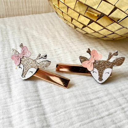 Barrettes cerf