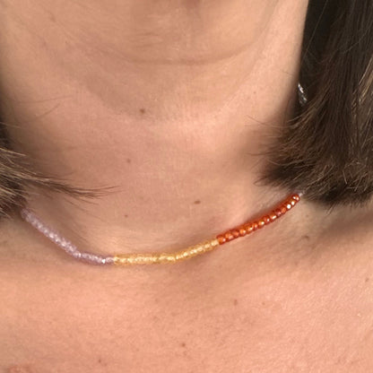 Ras de cou perles