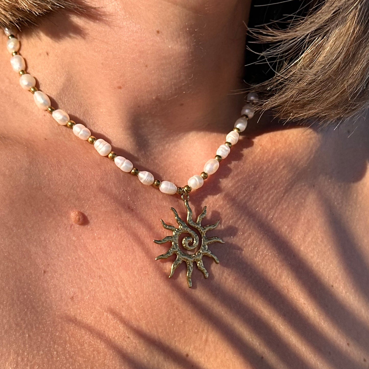 Collier perles d'eau douce