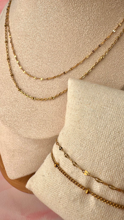 Collier double rang