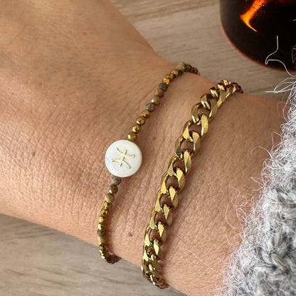 Bracelet perles astro