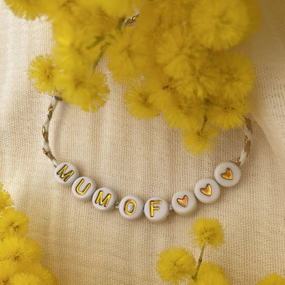 Bracelet fil personnalisé