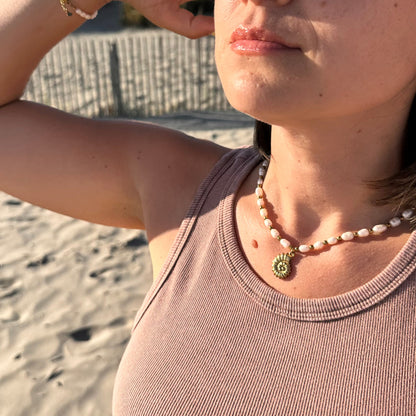 Collier perles d'eau douce