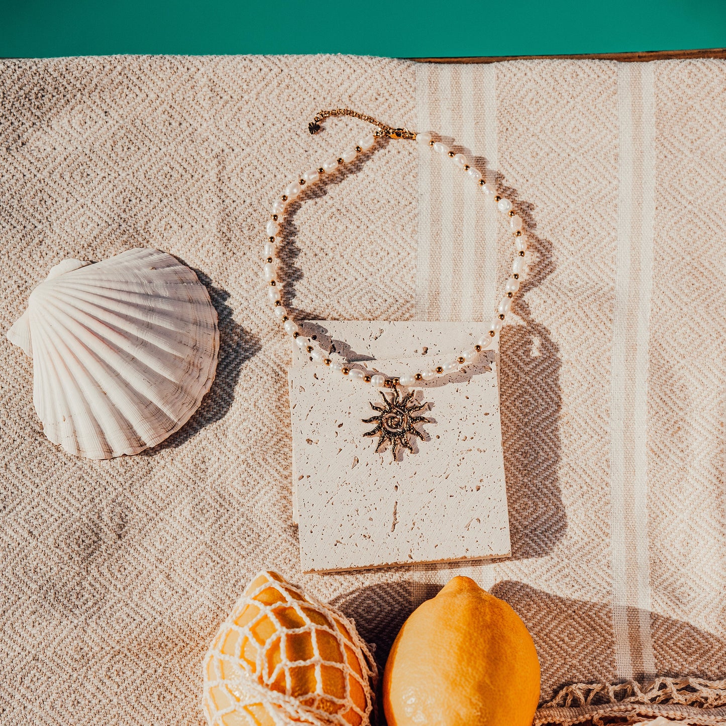 Collier perles d'eau douce