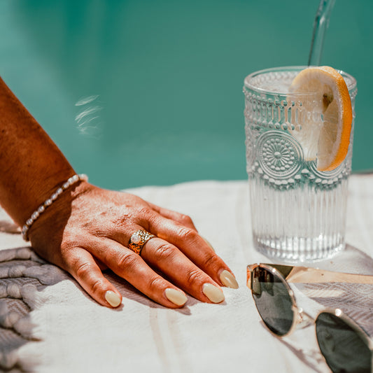 Bracelet perles d'eau douce