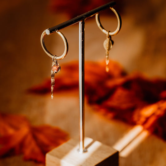 Boucles feuille goldstone