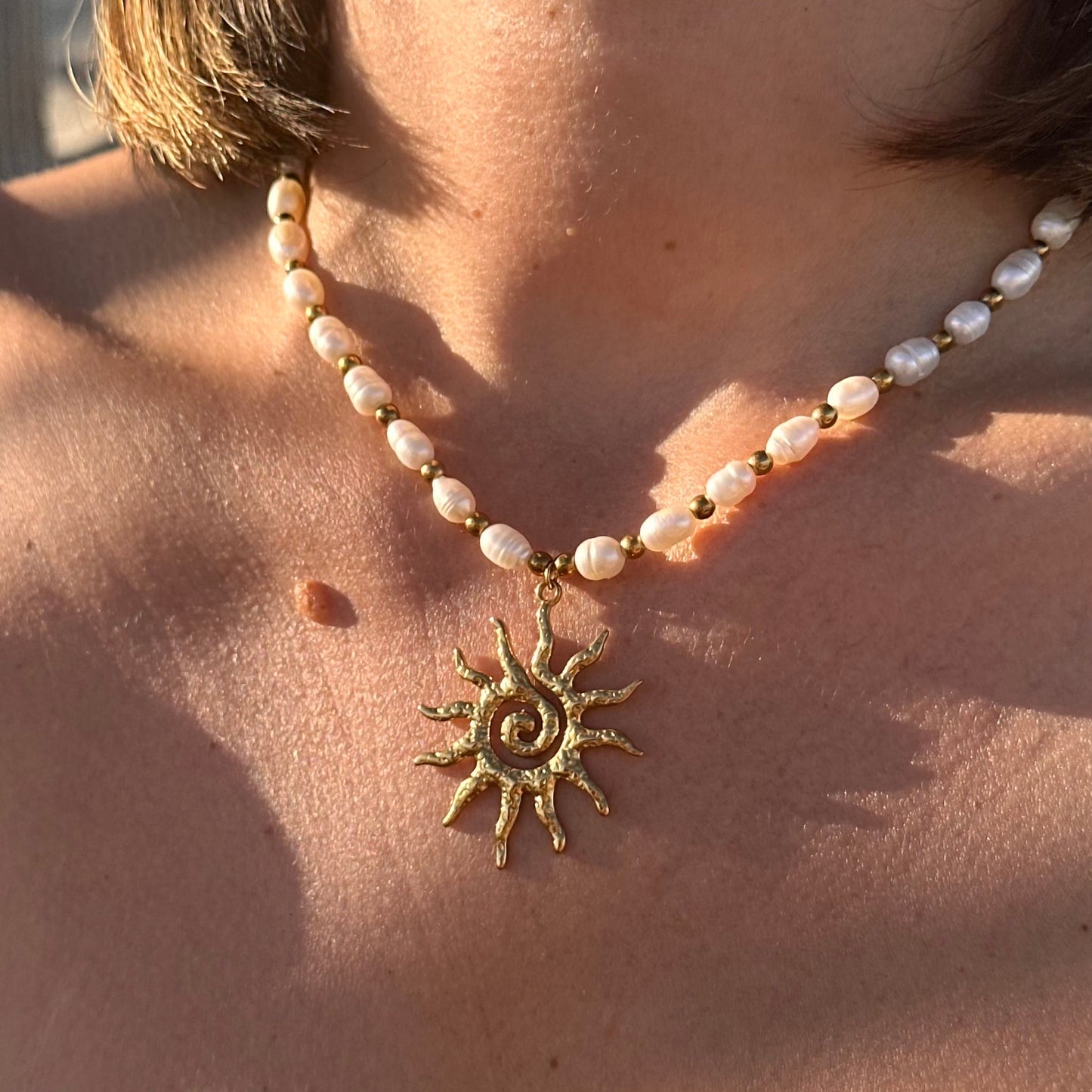 Collier perles d'eau douce