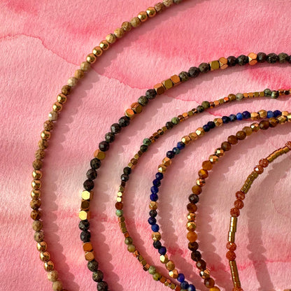 Collier pierre semi précieuse
