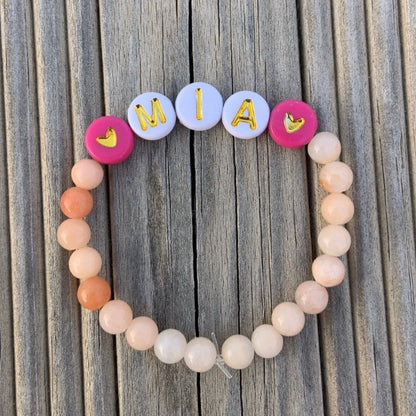Bracelet perles enfant