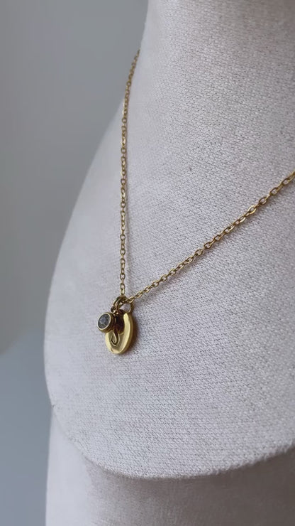 Collier initiale
