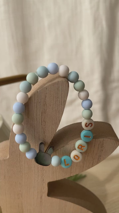 Bracelet perles Lapin