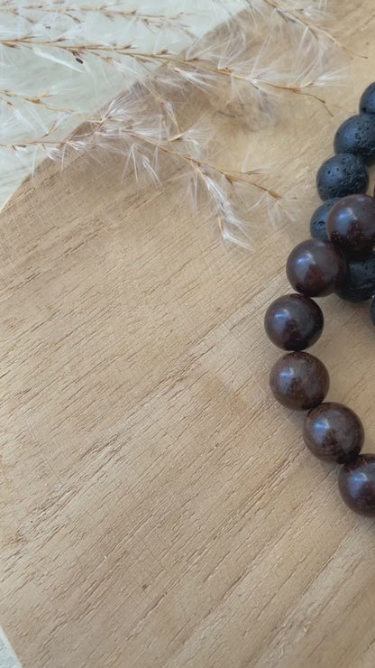 Bracelet perles homme