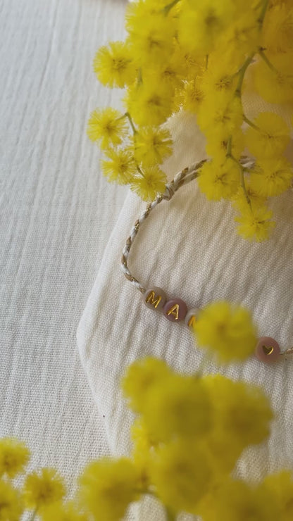 Bracelet fil personnalisé